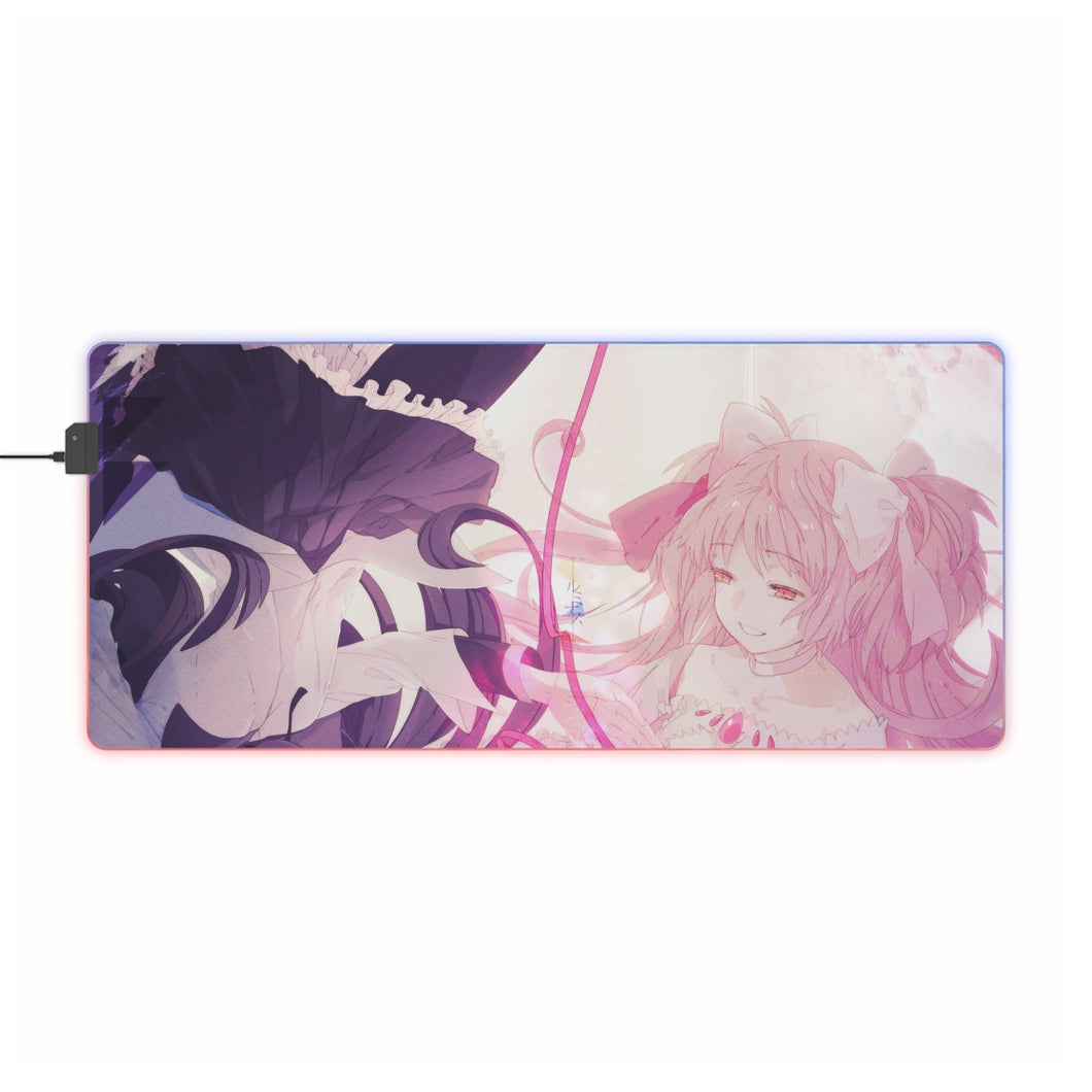 Puella Magi Madoka Magica RGB LED Mouse Pad (Desk Mat)