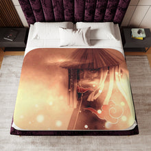 Load image into Gallery viewer, Uchiha Itachi Sherpa Blanket
