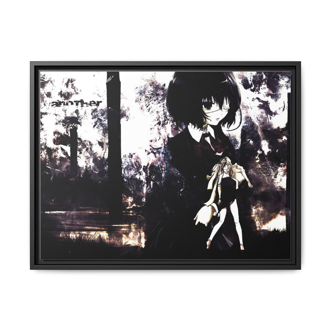 Another Mei Misaki Canvas Framed Art Print
