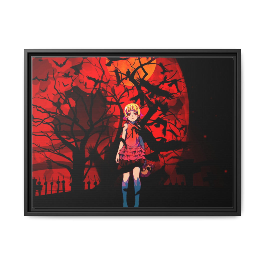 Monogatari (Series) Canvas Framed Art Print