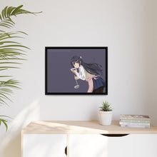 Load image into Gallery viewer, Rascal Does Not Dream Of Bunny Girl Senpai Canvas Framed Art Print
