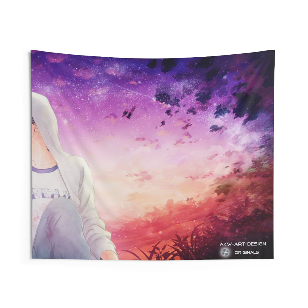 Ao Haru Ride Indoor Wall Tapestry
