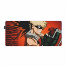 Load image into Gallery viewer, My Hero Academia Katsuki Bakugou RGB LED Mouse Pad (Desk Mat)
