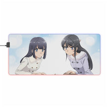 Load image into Gallery viewer, Rascal Does Not Dream of Bunny Girl Senpai RGB LED Mouse Pad (Desk Mat)
