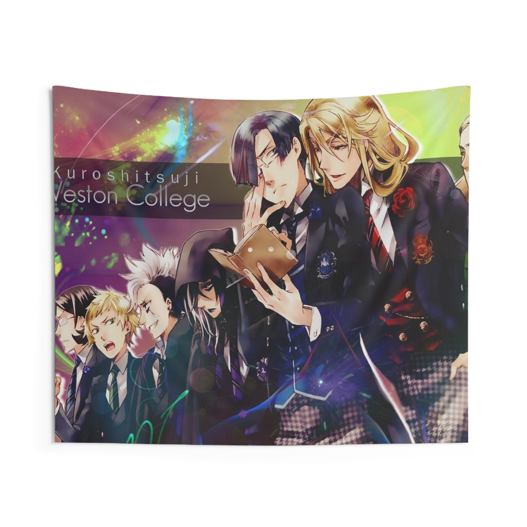 Black Butler Indoor Wall Tapestry