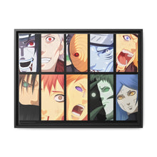 Load image into Gallery viewer, Akatsuki&#39;s members Canvas Framed Art Print
