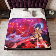 Load image into Gallery viewer, Tokyo Ghoul Touka Kirishima Sherpa Blanket
