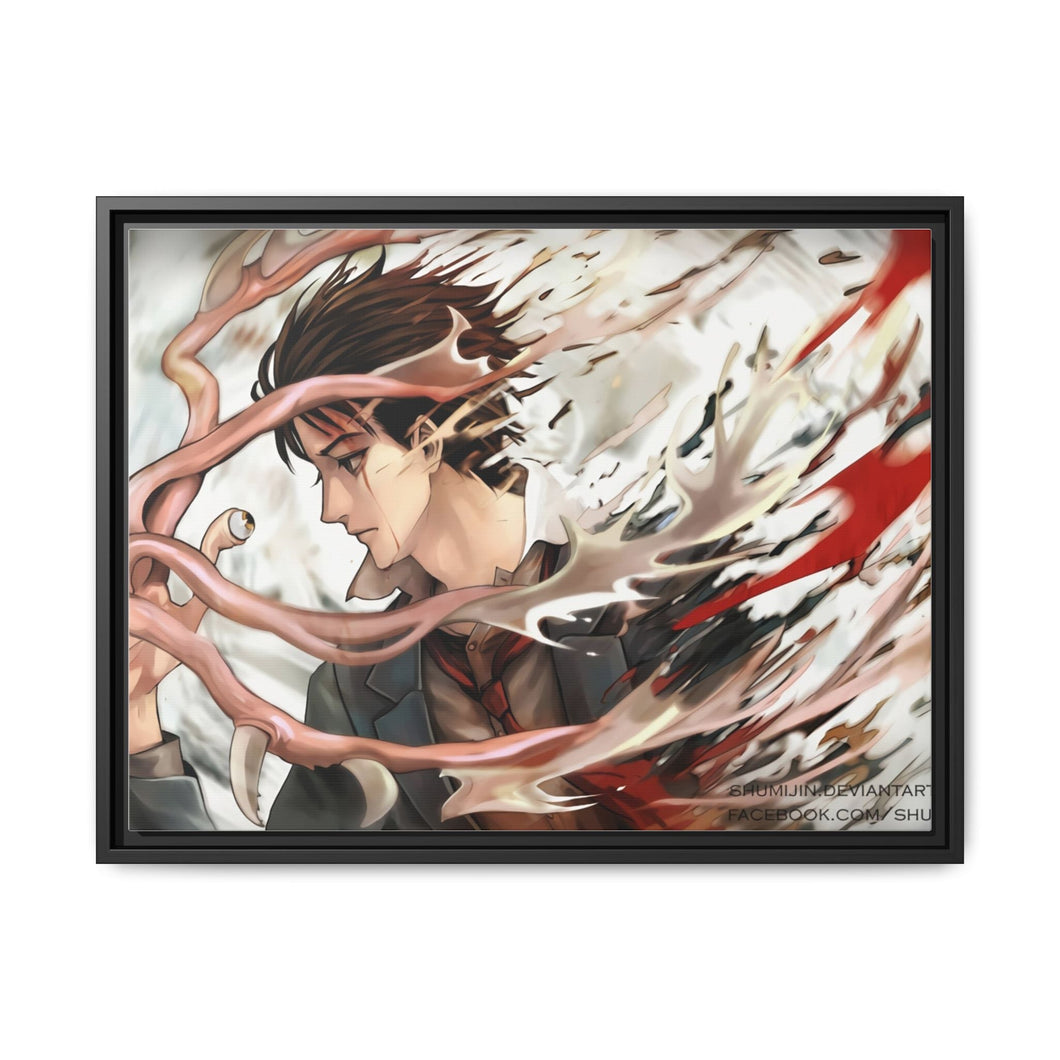 Parasyte Canvas Framed Art Print