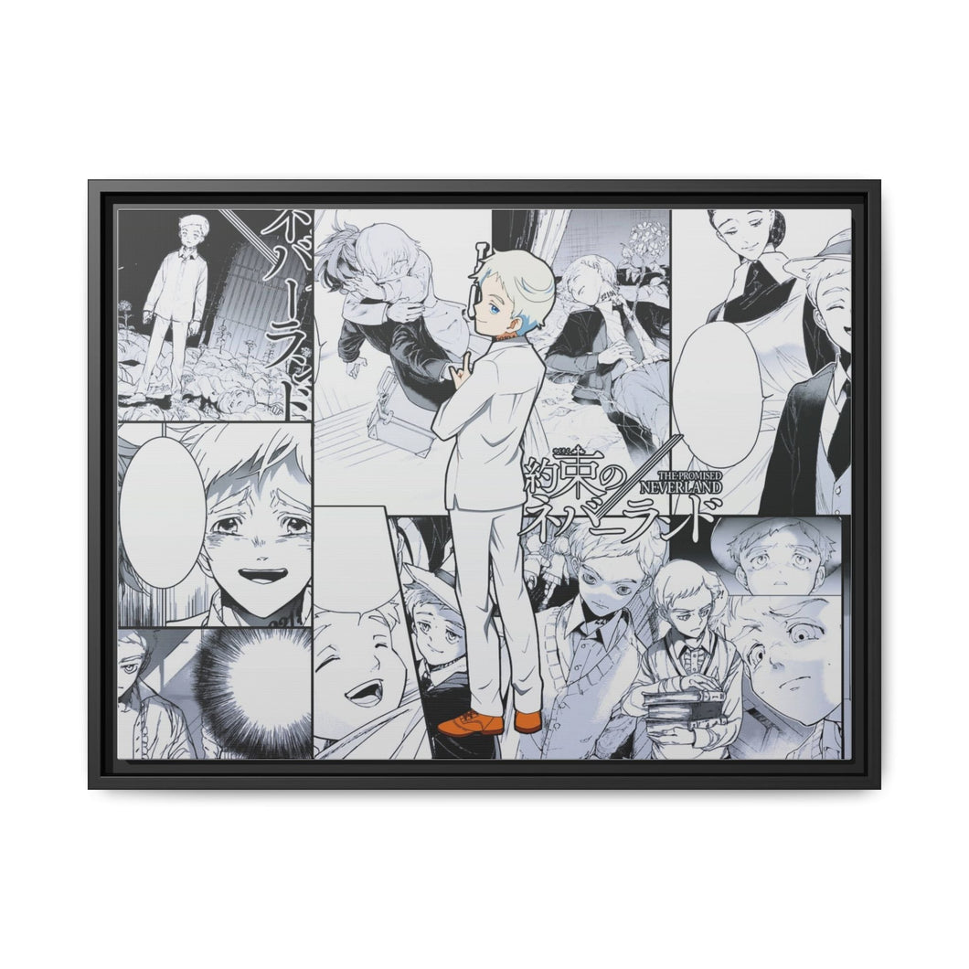 Anime The Promised Neverland Canvas Framed Art Print