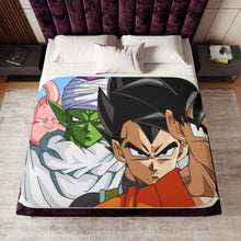 Load image into Gallery viewer, Anime Dragon Ball Z Sherpa Blanket
