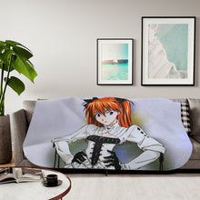 Load image into Gallery viewer, Anime Neon Genesis Evangelionr Sherpa Blanket
