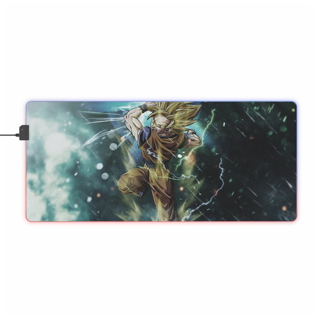 Anime Dragon Ball Z RGB LED Mouse Pad (Desk Mat)