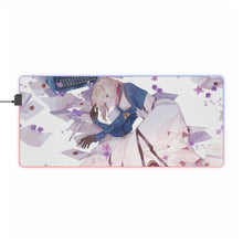 Load image into Gallery viewer, Violet Evergarden Violet Evergarden RGB LED Mouse Pad (Desk Mat)
