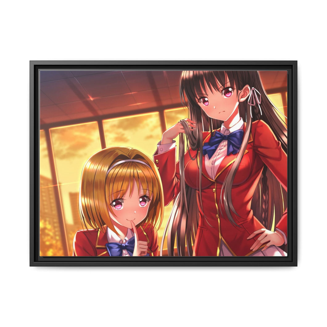 Classroom of the Elite Suzune Horikita Canvas Framed Art Print