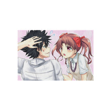 Load image into Gallery viewer, A Certain Magical Index Kamijou Touma, Kuroko Shirai Rug
