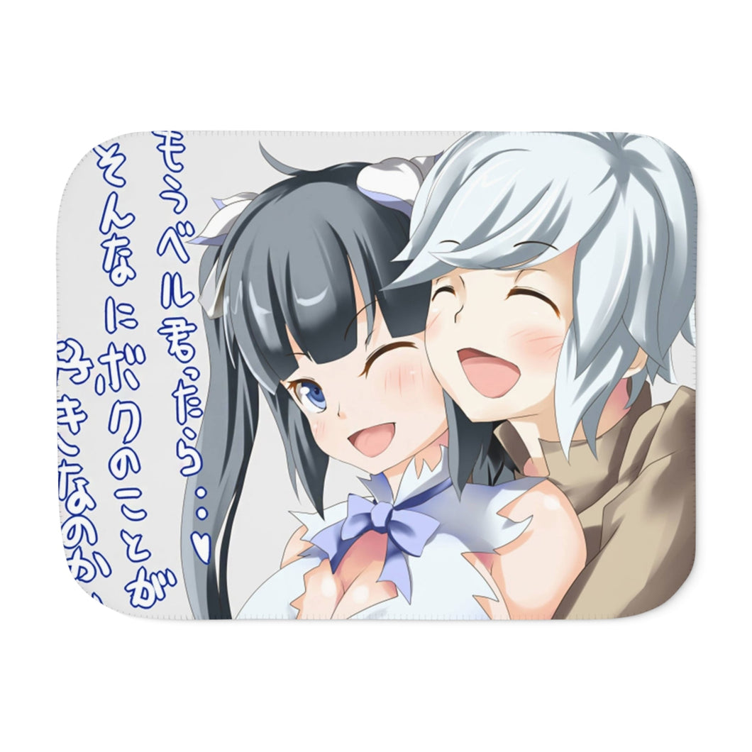 Bell and Hestia Sherpa Blanket