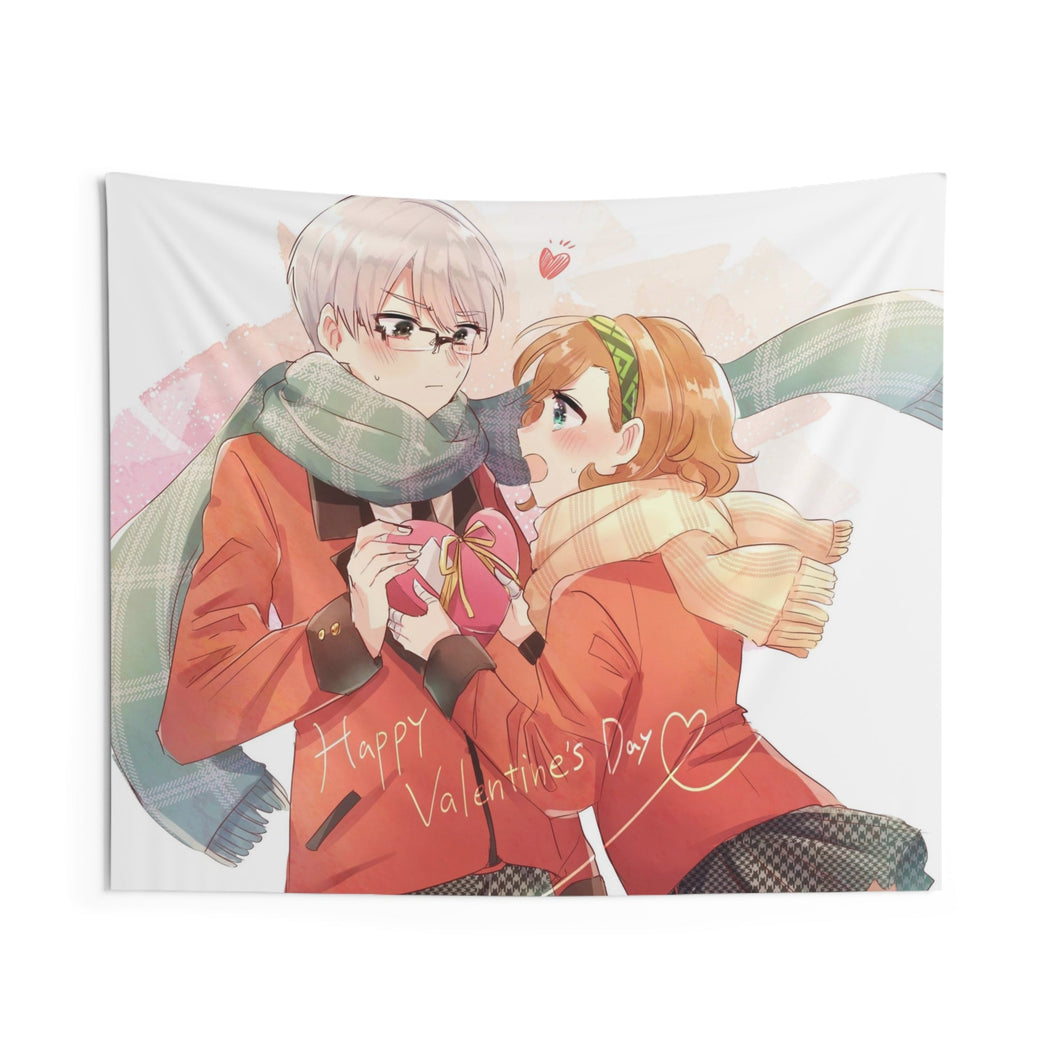 Itsuki Sumeragi and Kaede Manyuda Indoor Wall Tapestry