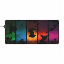 Load image into Gallery viewer, Bleach Ichigo Kurosaki, Renji Abarai, Kisuke Urahara RGB LED Mouse Pad (Desk Mat)
