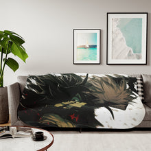 Load image into Gallery viewer, Anime Black Clover Sherpa Blanket
