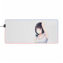 Load image into Gallery viewer, Kuzu No Honkai Hanabi Yasuraoka RGB LED Mouse Pad (Desk Mat)
