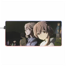 Load image into Gallery viewer, Koe No Katachi Shouko Nishimiya RGB LED Mouse Pad (Desk Mat)
