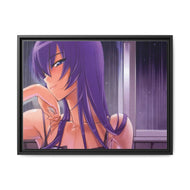 Highschool Of The Dead Canvas Framed Art Print