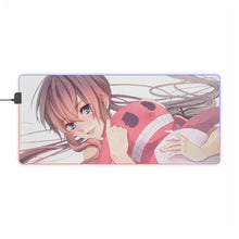 Load image into Gallery viewer, Mirai Nikki Yuno Gasai RGB LED Mouse Pad (Desk Mat)
