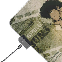 Load image into Gallery viewer, Cowboy Bebop Spike Spiegel RGB LED Mouse Pad (Desk Mat)
