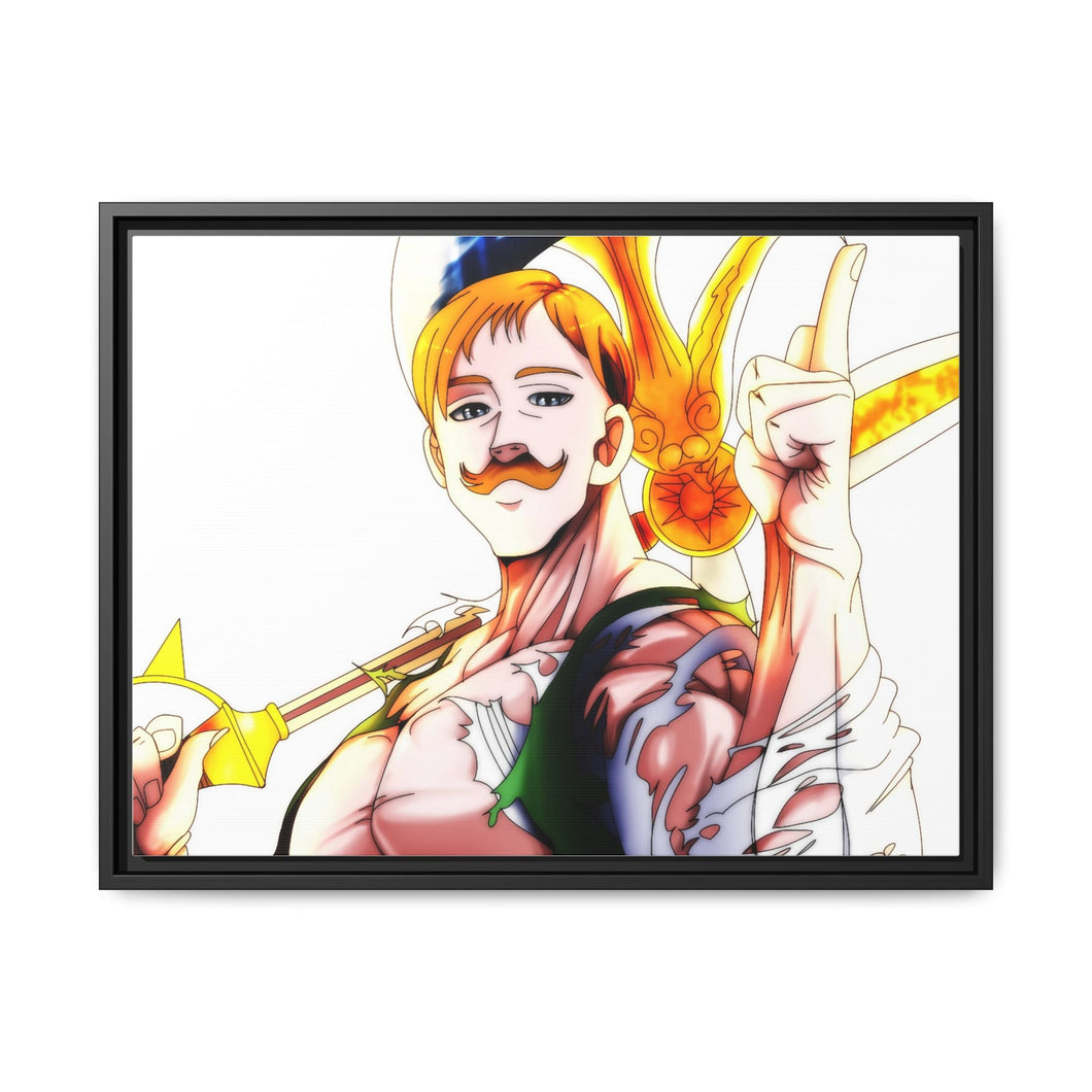 The Seven Deadly Sins Canvas Framed Art Print