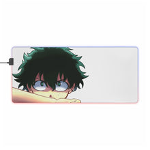 Load image into Gallery viewer, My Hero Academia Izuku Midoriya RGB LED Mouse Pad (Desk Mat)
