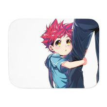 Load image into Gallery viewer, Anime Food Wars: Shokugeki no Soma Sherpa Blanket
