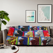Load image into Gallery viewer, Super Saiyan 3 Styles Sherpa Blanket
