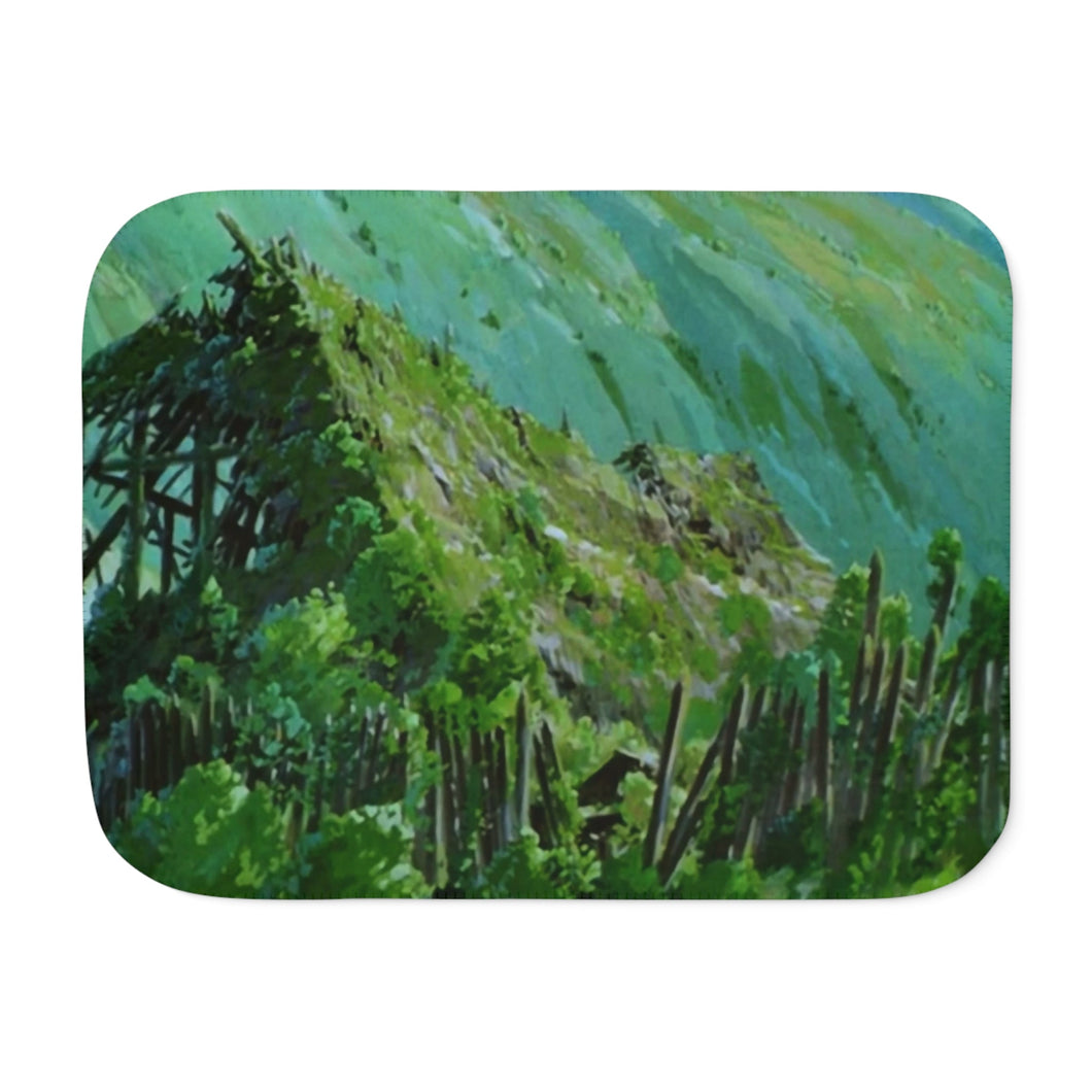 Anime Princess Mononoke Sherpa Blanket