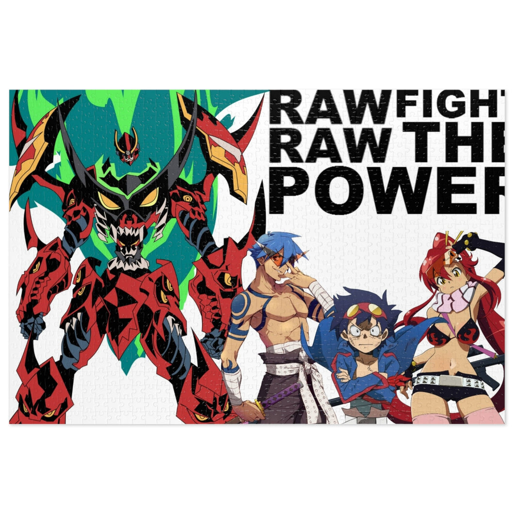 Raw Raw Fight The Power Jigsaw Puzzle