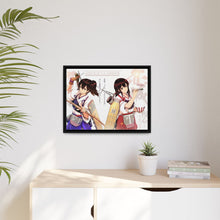 Load image into Gallery viewer, Kaga x Akagi Canvas Framed Art Print
