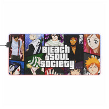 Load image into Gallery viewer, Bleach Ichigo Kurosaki, Rukia Kuchiki, Orihime Inoue, Yasutora Sado, Kisuke Urahara RGB LED Mouse Pad (Desk Mat)
