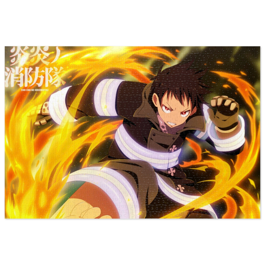 Fire Force Shinra Kusakabe Jigsaw Puzzle