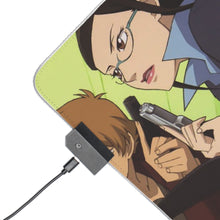 Load image into Gallery viewer, Darker Than Black Hei, Yin, Mao, Misaki Kirihara, Amber RGB LED Mouse Pad (Desk Mat)
