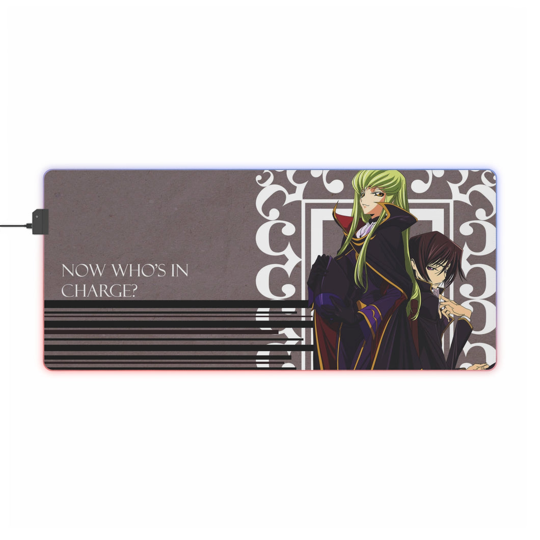 Code Geass RGB LED Mouse Pad (Desk Mat)