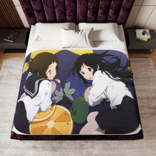 Load image into Gallery viewer, Eru Chitanda  Mayaka Ibara School uniform Sherpa Blanket
