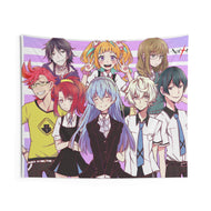 Kiznaiver Chidori Takashiro, Katsuhira Agata, Noriko Sonozaki, Niko Niiyama, Yoshiharu Hisomu Indoor Wall Tapestry