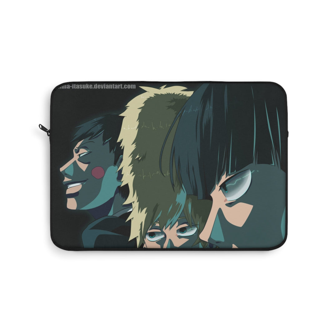 Mob Psycho 100 Arataka Reigen, Shigeo Kageyama, Ritsu Kageyama Laptop Sleeve