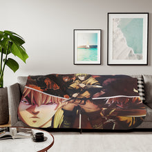 Load image into Gallery viewer, Anime Vinland Saga Sherpa Blanket
