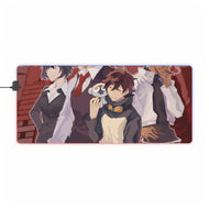 Blood Blockade Battlefront Leonardo Watch, Klaus Von Reinherz, Chain Sumeragi, Sonic Speed Monkey RGB LED Mouse Pad (Desk Mat)