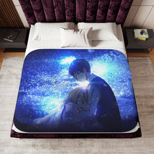 Load image into Gallery viewer, Anime Your Lie in April Sherpa Blanket
