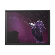Anime Charlotte Canvas Framed Art Print