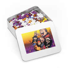 Load image into Gallery viewer, Yuji Itadori Satoru Gojo Nobara Kugisaki Megumi Fushiguro and Blindfold Jigsaw Puzzle
