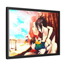 Load image into Gallery viewer, Sakura Sasuke and baby Sarada Canvas Framed Art Print
