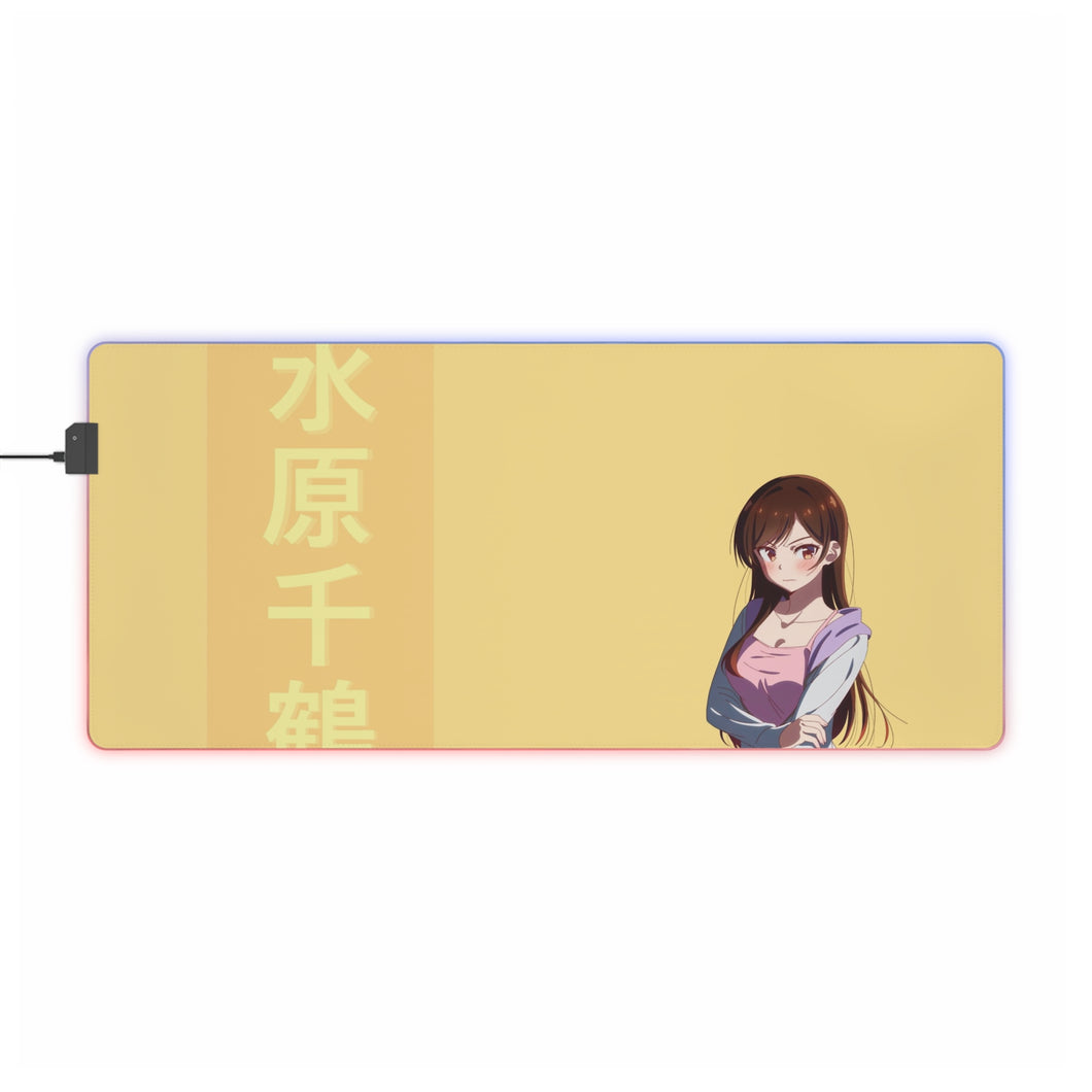 Rent a Girlfriend Chizuru Mizuhara RGB LED Mouse Pad (Desk Mat)