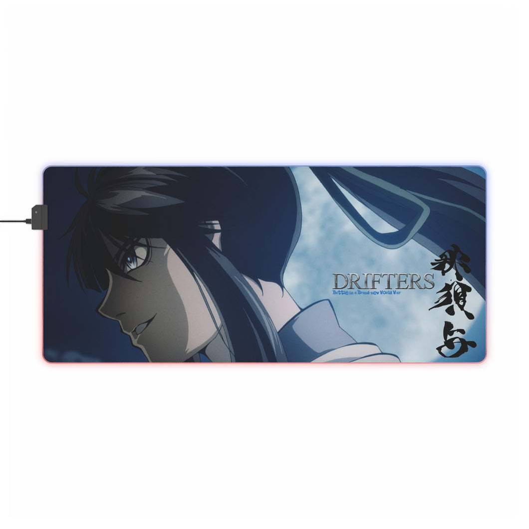Anime Drifters RGB LED Mouse Pad (Desk Mat)
